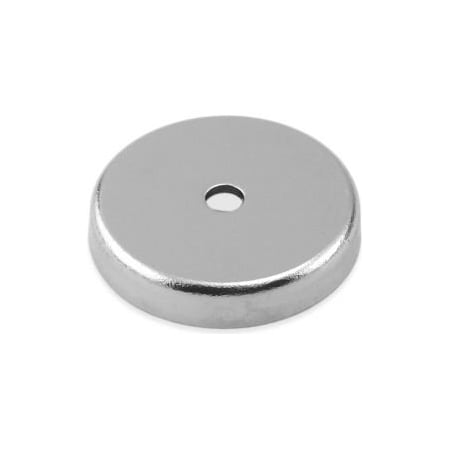 Master Magnetics Master Magnetics Neodymium Round Base Magnet RB45N-NEOBX - 48 Lbs. Pull - Pkg Qty 25 RB45N-NEOBX